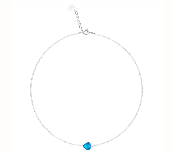 Collana Rosso Prezioso Donna Semino d'Amore in Argento 00405SE/B ROYAL BLUE - 00405SE/B ROYAL BLUE